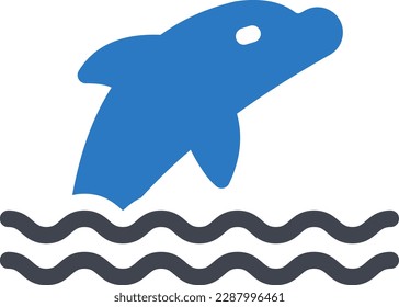 whale Vector illustration on a transparent background. Premium quality symmbols. Glyphs vector icons for concept and graphic design.