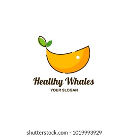 Whales logo vector