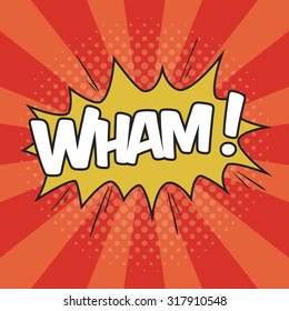 WAS! Aufnahme-Soundeffekt für Comic-Sprachblase