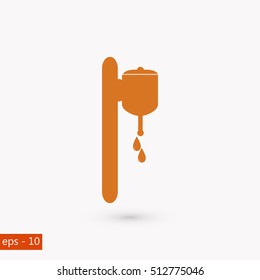 whash icon vector, flat design best vector icon