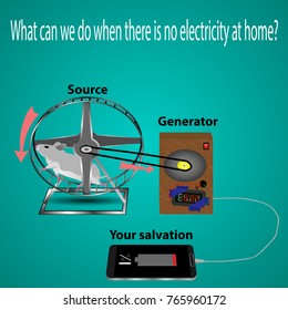 What can we do when there is no electricity at home?