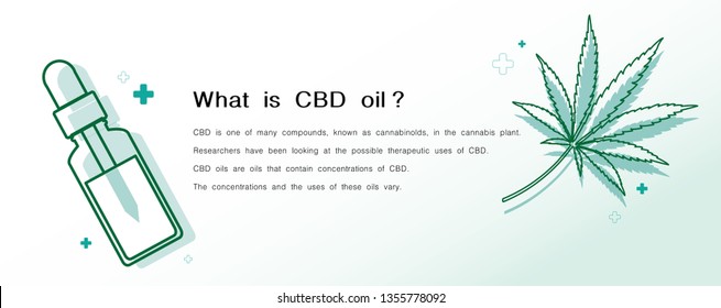 what is CBD oil benefits,Medical uses for cbd oil and cannabis,vector infographic on white background.