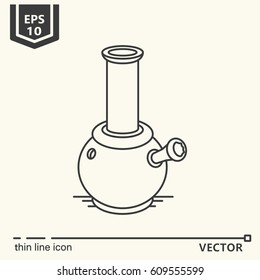 What to do if you got weed series. Vector single isolated icon logo . EPS 10. Isolated object.