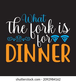 what the fork is for dinner vector file