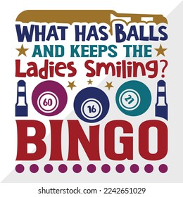 What Has Balls And Keeps SVG Printable Vector Illustration