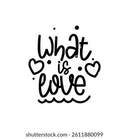What is Love Lettering Vector Design.