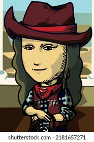 What if Mona Lisa is a Cowgirl