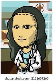 What if Mona Lisa is a doctor