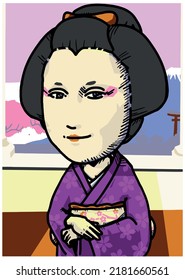 What if Mona Lisa is a Geisha