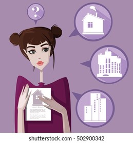 What to choose? The question of choice between the house and the apartment. 