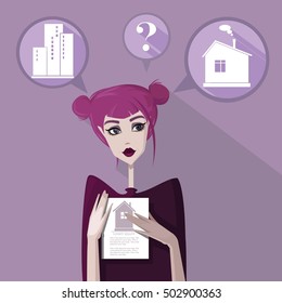What to choose? The question of choice between the house and the apartment. 