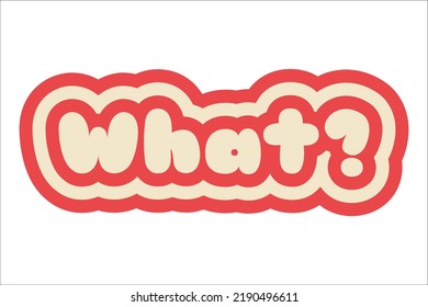 what retro aesthetic sticker print