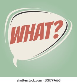 what retro speech balloon