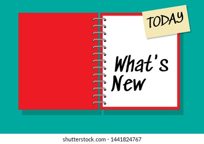 What s is New question Conceptual. flat design.