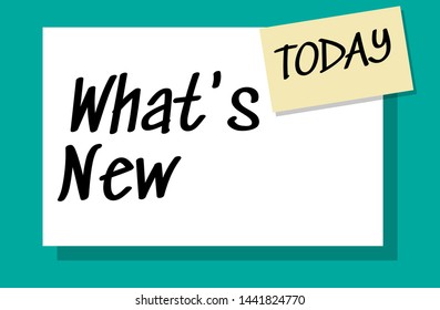 What s is New question Conceptual. flat design.