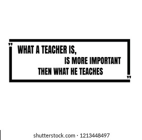 What A Teacher quotes