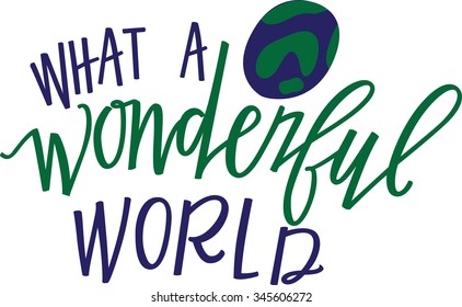 What A Wonderful World
