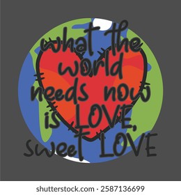 What the World needs now is Love sweet Love