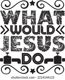 what would jesus do vector file