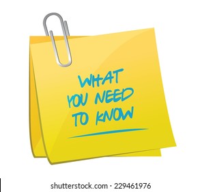 what you need to know post illustration design over a white background