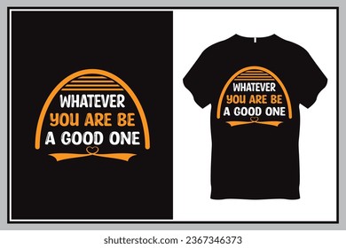 Egal, was Sie sind ein gutes Angebot Typografie T Shirt Design
