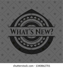 What's New? black badge