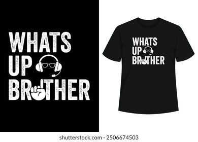 Whats Up Brother Special Players Funny tee, boost your game with our 'Sketch What's Up Brother' design, Celebrating special teams, plays, and players, this tee embodies the essence of teamwork  