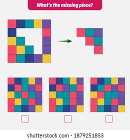 What's the missing piece? IQ TEST, Visual intelligence questions