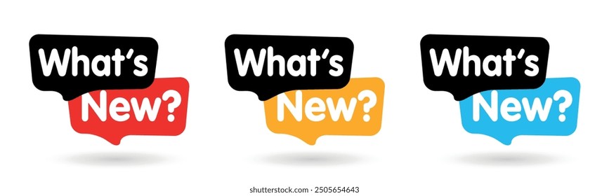 What's new on speech bubble