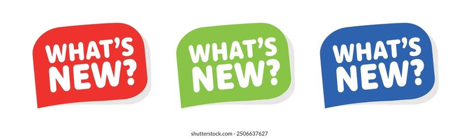 What's new on speech bubble