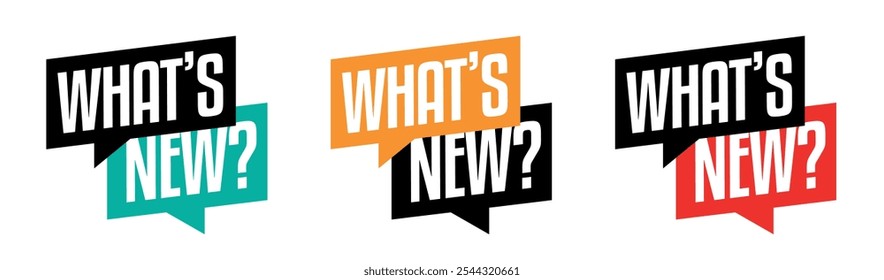 What's new on speech bubble