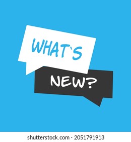 What's new symbol. Vector illustration