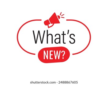 what's new text information sign