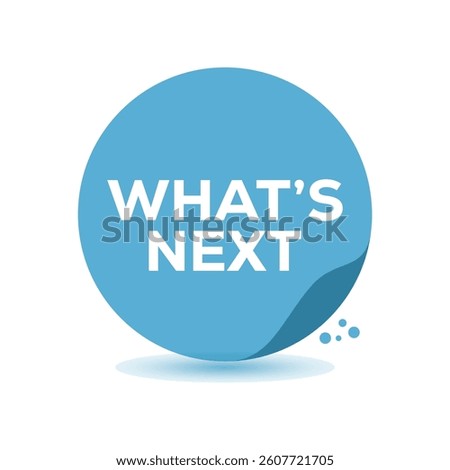 what's next icon template background illustration vector design.