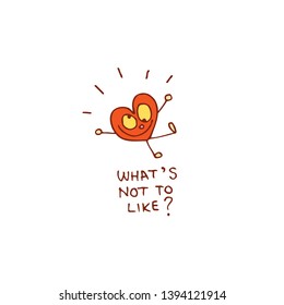 what's not to like - cute heart character