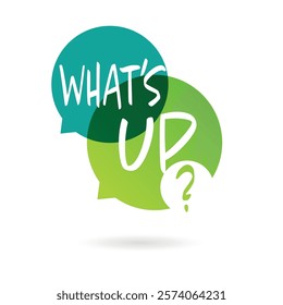 What's up! on speech bubble