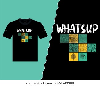 What's Up Vector T-Shirt Design