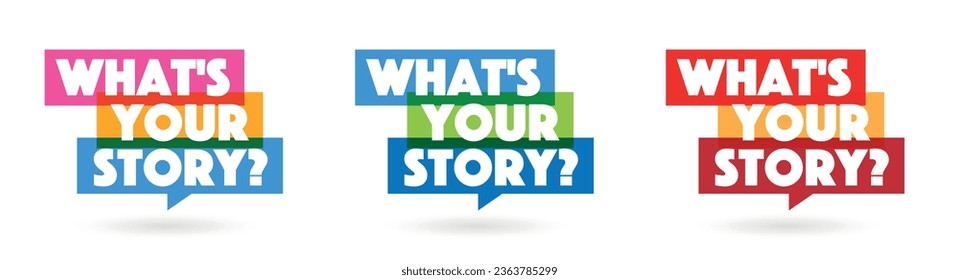 ¿Cuál es tu historia? sobre la burbuja del habla