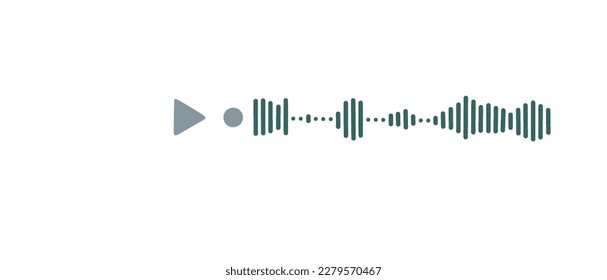 WhatsApp audio recordings Voice Message icon vector illustration png download 