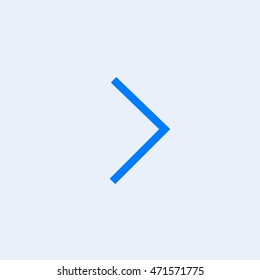 WhatsApp go contact arrow icon, Mobile application user interface vector signs