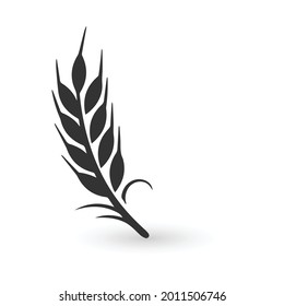 Wheat Agriculture Icon Vector Illustration