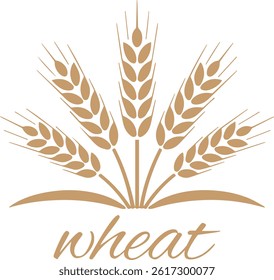 Wheat Collection , Silhouette Wheat Design