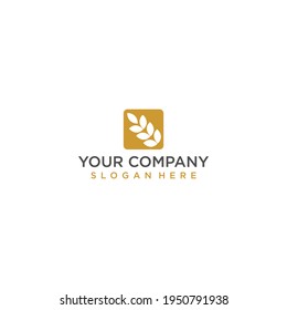 wheat company icon logo design.eps