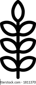 Wheat Concept Vector Garden Icon