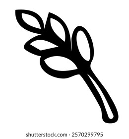 Wheat Cursor Hand Drawn Icon Design