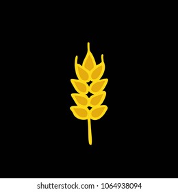 wheat doodle icon