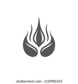 Wheat ear icon isolated on white background vector illustration. Bakery vector graphic silhouette.