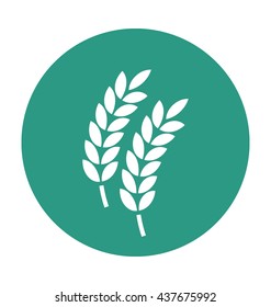 Wheat Ear Vector Icon