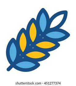 Wheat Ear Vector Icon