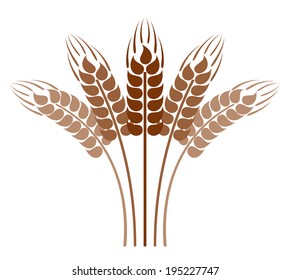 Wheat ears